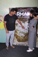 John Abraham, Prerna Arora, Arjun N Kapoor during the interview for film Parmanu The Story Of Pokhran on 22nd July 2017